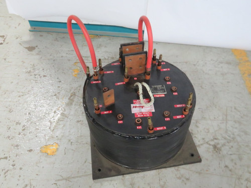 Hunterdon B0N-1075-2 Isolation Transformer 620V 400kVA 1-3 KHz 1Ph USED