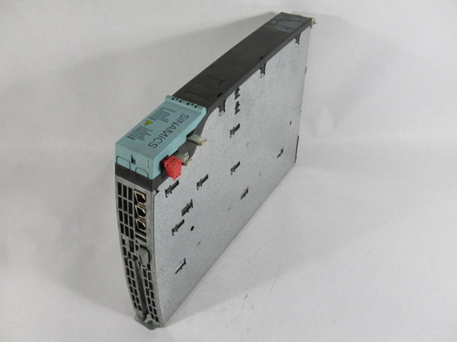 SIEMENS 6SL3120-1TE21-8AA1 Single Motor Drive 600VDC IN 400V 18A OUT USED