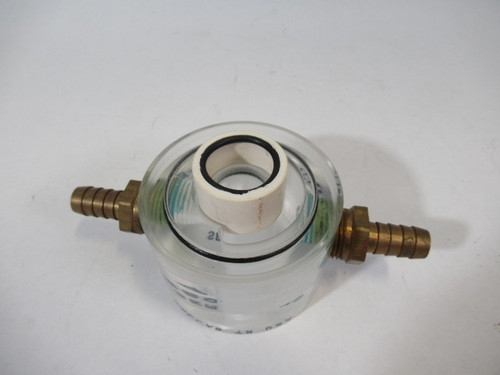 Clear-Vu Vacuum Filter Co Model P-2 Clear Filter Attachment for Pump USED