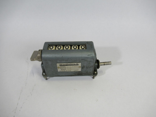 Durant 5-CS11RRP Counter Ratio 1:1 Ser 1276 5 Digits USED