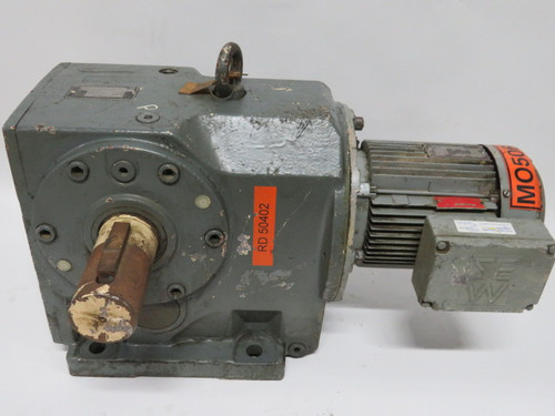 Sew-Eurodrive 5HP 1680/13RPM 330/575V TEFC 3Ph C/W Reducer 125.01:1 USED
