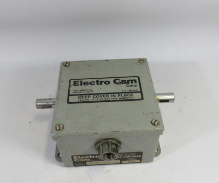 Electro EC-3004-10-AD0 Rotary Cam Limit Switch 115VAC 3000rpm 4 Shaft USED