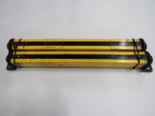 STI MS4312B Light Curtain Transmitter & Receiver 1-30' Range USED
