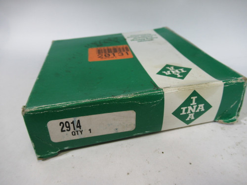 Ina 2914 Ball Thrust Bearing 95mm OD 70mm ID 20mm W NEW