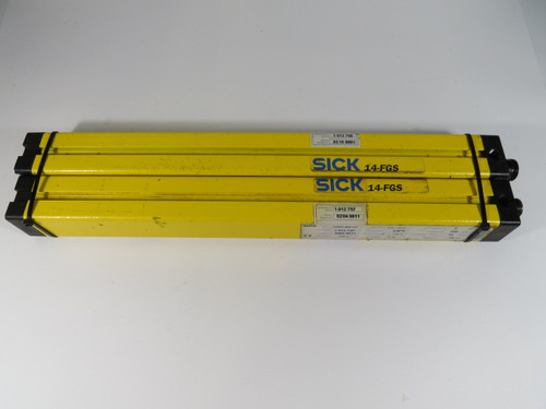 Sick 101275 Light Curtain Transmitter & Receiver 6m Range 8/5W 24V USED