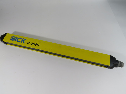 Sick C40S-0404CA010 Light Curtain Transmitter 0-19m Range 15-Beam USED