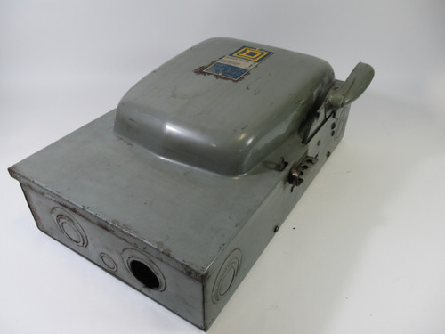 Square D A86343 Disconnect Switch Ser T3 100A 600V USED