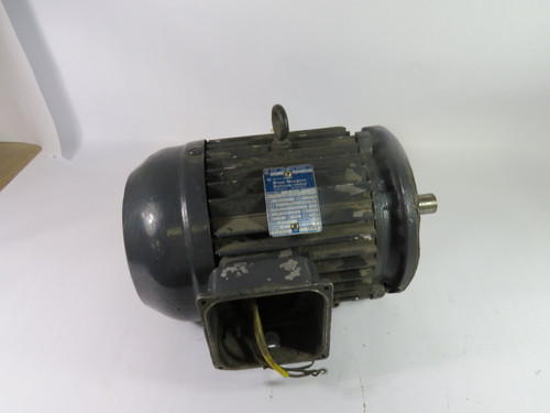 Brook Crompton 5HP 1730RPM 575V L184T TEFV 3Ph 5.4A 60Hz NO MOUNT USED