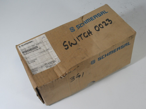 Schmersal 101171065 Cable Pull Switch w/Push Button 60N 48A/380V NEW