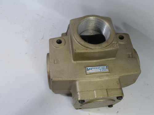 Ross 2774B9011 Solenoid Pilot Controlled Valve 2-1/2 NPT *Base Only* USED