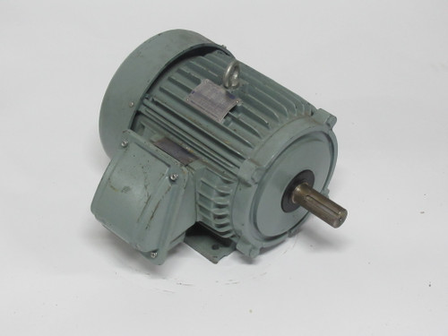 Teco Westinghouse 7.5Hp 1755RPM 230/460V 213T TEFC 3Ph 17.7/8.55A 60Hz USED