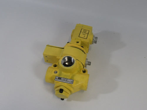 Ross SV27NC305407PSAA1D Sensing Valve 3/2 Way 1/2" NPT In-Out 24VDC USED