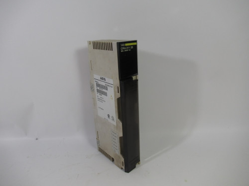 AEG 140CRA21120 Modicon DIO Drop Interface *Cracks to Enclosure* 24V@1A USED