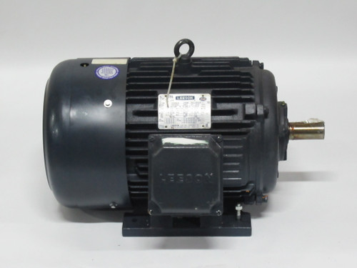 Leeson 25Hp 3545RPM 208-230/460V 284TS TEFC 64-58.2/29.1A 60Hz NOP