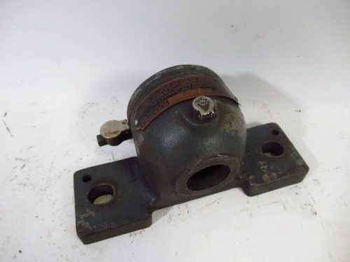 Fafnir 6892 2-Bolt Open Ended Fixed Bearing Unit 1.0815"ID Cast Iron USED