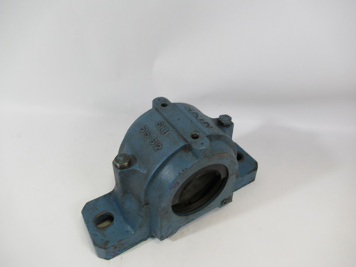 SKF SNH-515-612 Split 2-Bolt Pillow Block Housing Only Cast Iron USED