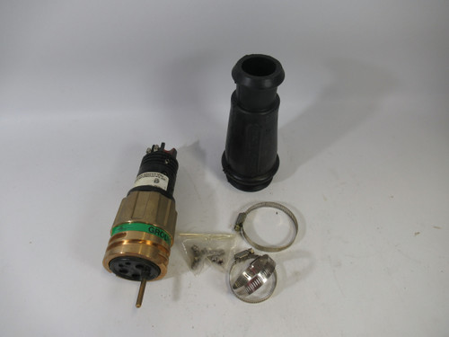 Cooper X8343-4G Quik-Loc Female Connector *Missing Small Insert* NOP