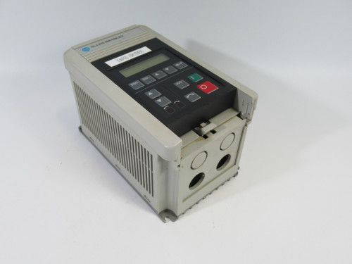 Allen-Bradley 1305-AA02A-FR AC Drive SER C 0.5HP MISSING KEYPAD FLAP USED