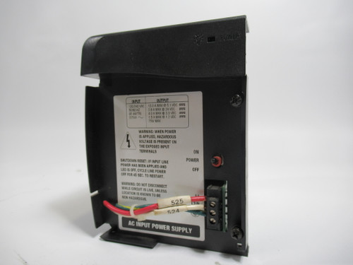 Allen-Bradley 1756-PA75 Ser A Rev G02 AC Input Power Supply Module NO DOOR USED