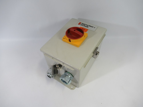 Sprecher + Schuh LA7-80-1753-WNPE Enclosed Disconnect Switch 80A 600V 6P NOP