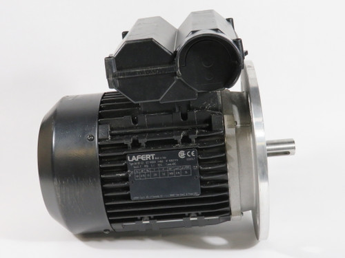 Lafert LM80C2 Motor 1HP 0.75kW 3450RPM 230V TEFC 1Ph 5.8A 60Hz NOP