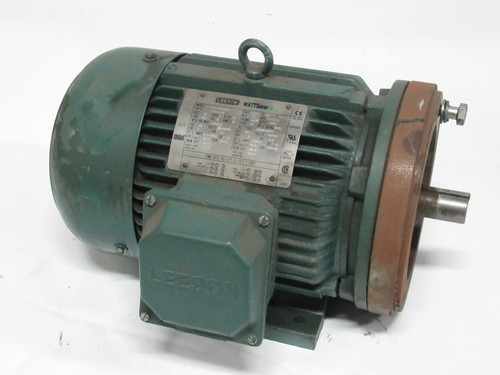 Leeson 5HP 3510RPM 208-230/460V 184TC TEFC 3Ph 13.0-12.0/6.0A 60Hz USED
