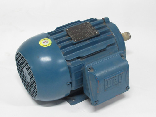 Weg 1.5HP 1430RPM 400V 145T TEFC 3Ph 2.32A 50Hz USED