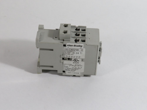 Allen-Bradley 100-C30QJ00 Ser C Control Relay 24V DC E Coil USED