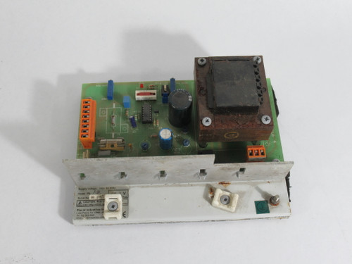 Placid PS-12-M Constant Current Power Supply 12V Output *Rust/Damage* USED