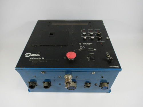 Miller 043268 Automatic M Microprocessor Weld Control 115V w/ E-Stop USED