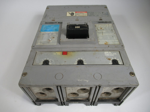 Siemens JD63F400 JD6-A Circuit Breaker 400A 600VAC 3-Pole USED