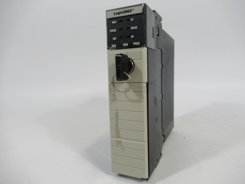 Allen-Bradley 1756-L63 Ser. A Rev. C01 Logix 5563 Processor Unit w/ Key USED