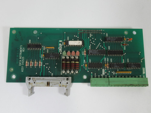Data Instruments C42525 Rev.I PC Board SHELF WEAR USED