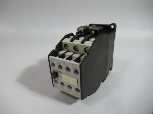 Siemens 3TF4322-0AK6 Contactor 120V@60Hz 110V@50Hz 2NO 2NC NOP
