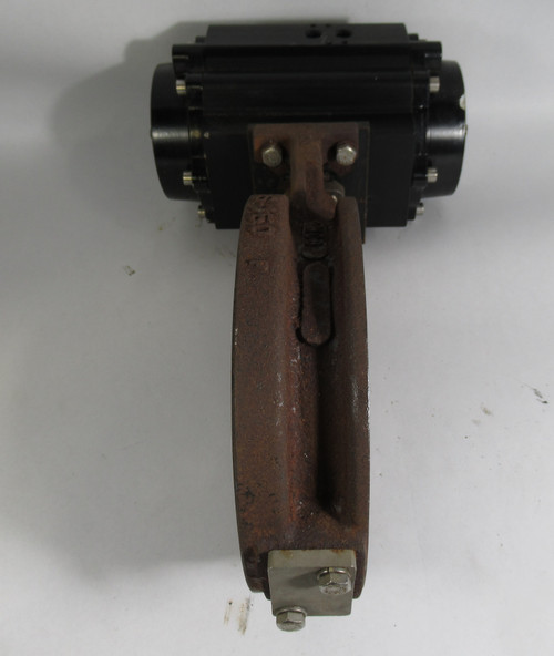 Watts PAS-I-1500M4 Actuator w/Butterfly Valve Assy 520lb-in Cast Iron 6" USED