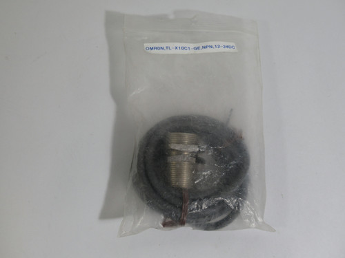 Omron TL-X10C1-GE Proximity Sensor 12-24VDC 10mm 2m Cable NOP