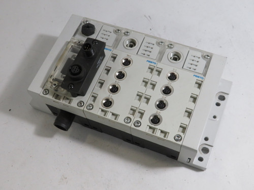 Festo CPX-FB11 w/ CPX-CP-4-FB Manifold Assembly USED