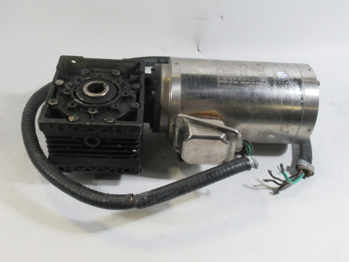 Lafert 3/4HP 1765RPM 333/575V TENV C/W Gear Reducer 40:1 Ratio USED