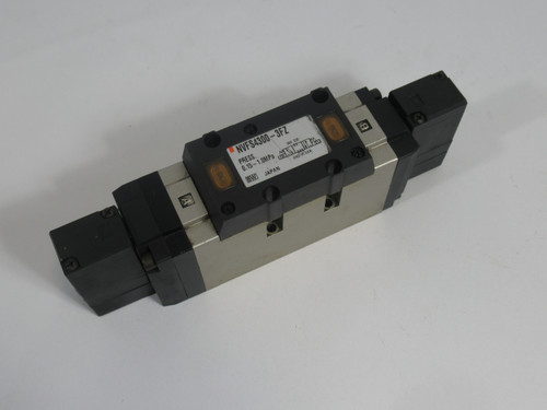 SMC NVFS4300-3FZ 4/5 Solenoid Valve .15-1.0mPa 3/8"NPT 1/2"NPT *No Seal* USED