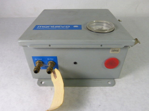 Montalvo MPC-1-E Electro/Pneumatic Converter *Without Control Board* USED