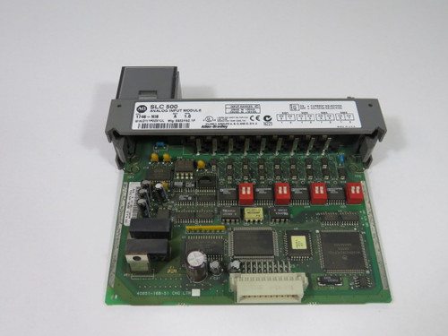 Allen-Bradley 1746-NI8 Ser. A Input Module FRN 1.0 *No Door/Terminals*  AS IS