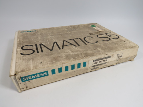 Siemens 6ES5-941-7UB11 Simatic S5 CPU Module 115U NEW