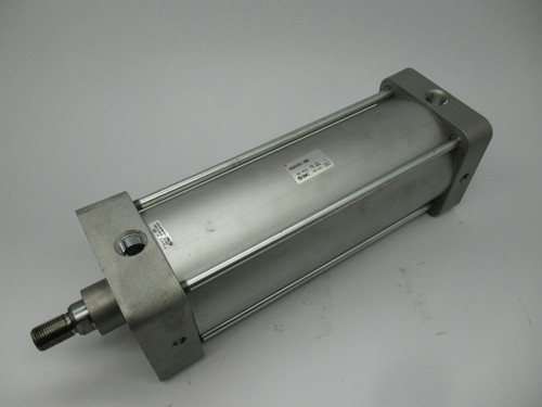 SMC NCDA1D400-0888 Pneumatic Cylinder 4" Bore 8.88" Stroke USED