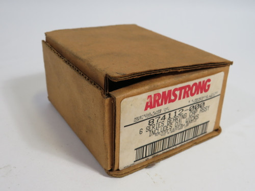 Armstrong 874112-000 Bearing + Cap Assembly #6 NEW