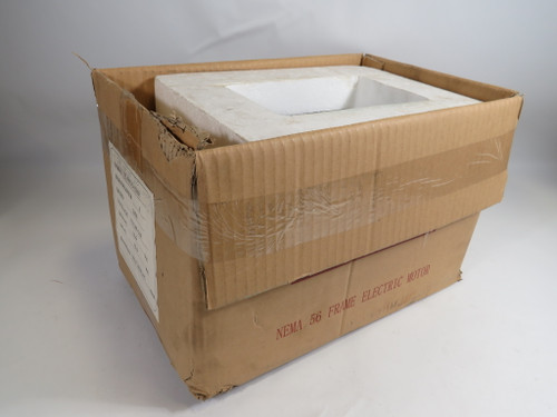 JRP AC Motor 1HP 3450RPM 115/208-230V S56J 1Ph 60Hz NEW