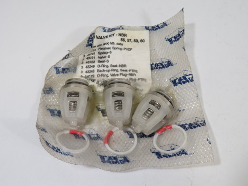 CAT Pumps 33820 Valve Kit for 56, 57, 59, 60 Pumps OPEN BAG ! NWB !