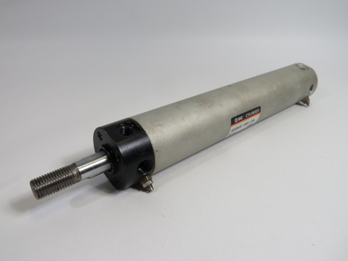 SMC NCDGBA32-0600-G79L Air Cylinder 32mm Bore 6" Stroke MISSING NUT USED