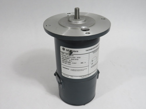 GE Motors 5PY59JY84 Tachometer Generator 1000/5000RPM 50VDC *Dmg'd Label* NOP