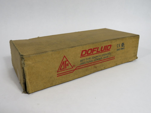 Dofluid DFA-02-3C2-A120-35-7J Directional Control Valve 2 Coils 120V@50/60Hz NEW