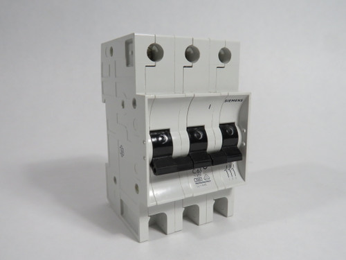 Siemens 5SQ2370-0KA63 Circuit Breaker 63A 400V 3-Pole C63 NOP